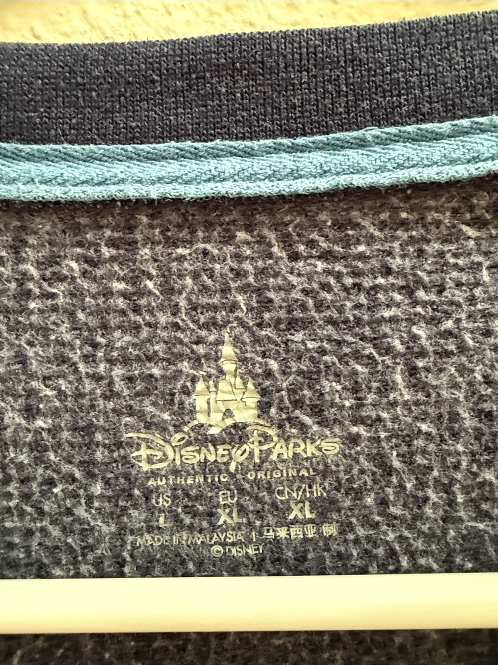 Disney Parks Discover the Magic Mickey Mouse Compass Pullover Sweatshirt Navy - Picture 4 of 4